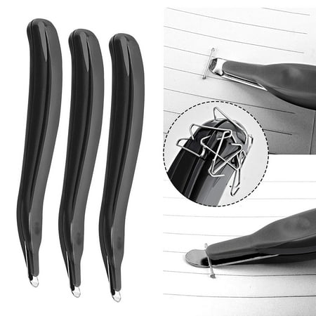 

VogueV Office&Craft&Stationery 3 Pcs Staple Remover Puller Rubberized Staples Remover Staple Removal Tool For School Office Home