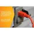 thumbnail image 4 of shiyou-268 16/3 50-Foot SJTW General Purpose Extension Cord (Orange), 4 of 4