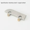 thumbnail image 2 of MYG 4PCS 5mm Stainless Steel Pulley Suitable For Sliding Door Wheel Track Roller, 2 of 10