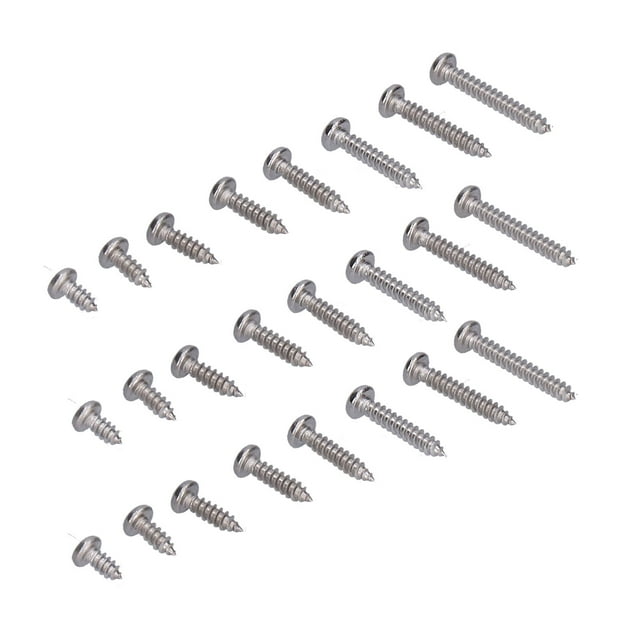 M3 Pan Head Screw, Easy Installation Tapping Screws Corrosion Resistance Hardware Fasteners For Electrical Repair For Ship Assembly