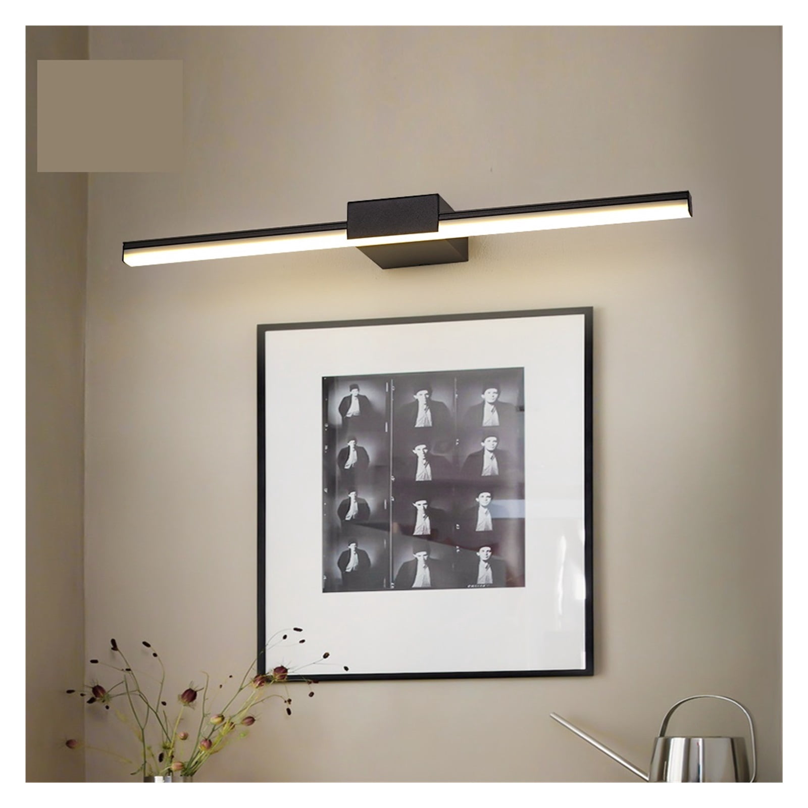 Led Wall Lamp Bathroom Vanity Light 40cm 55cm AC85 - 265V, Indoor Modern Wall Sconces Mirror Wall Light Fixtures Black White