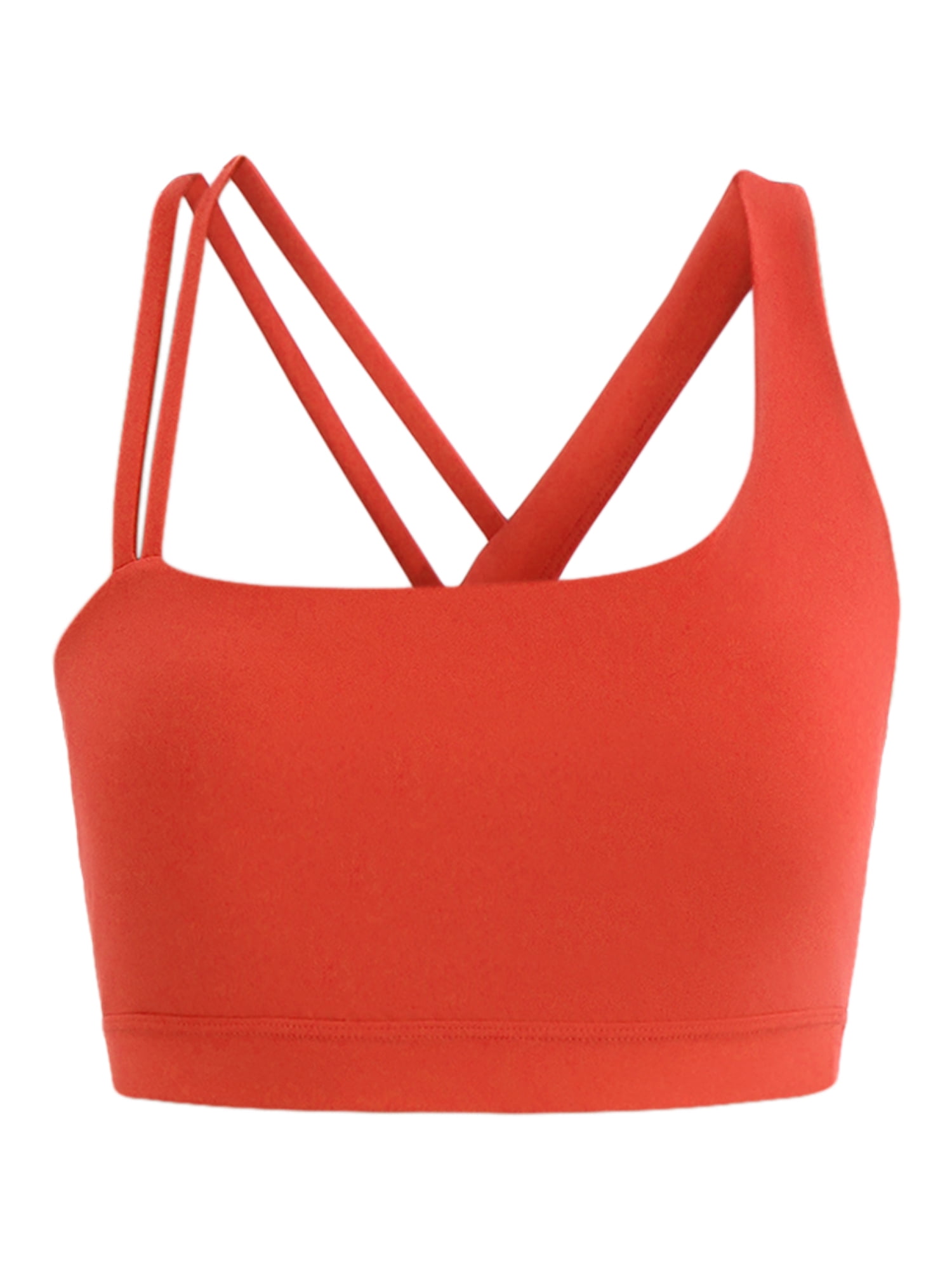 Avia Women's and Women’s Plus SoftSculpt One Shoulder Sports Bra, Sizes XS-4X