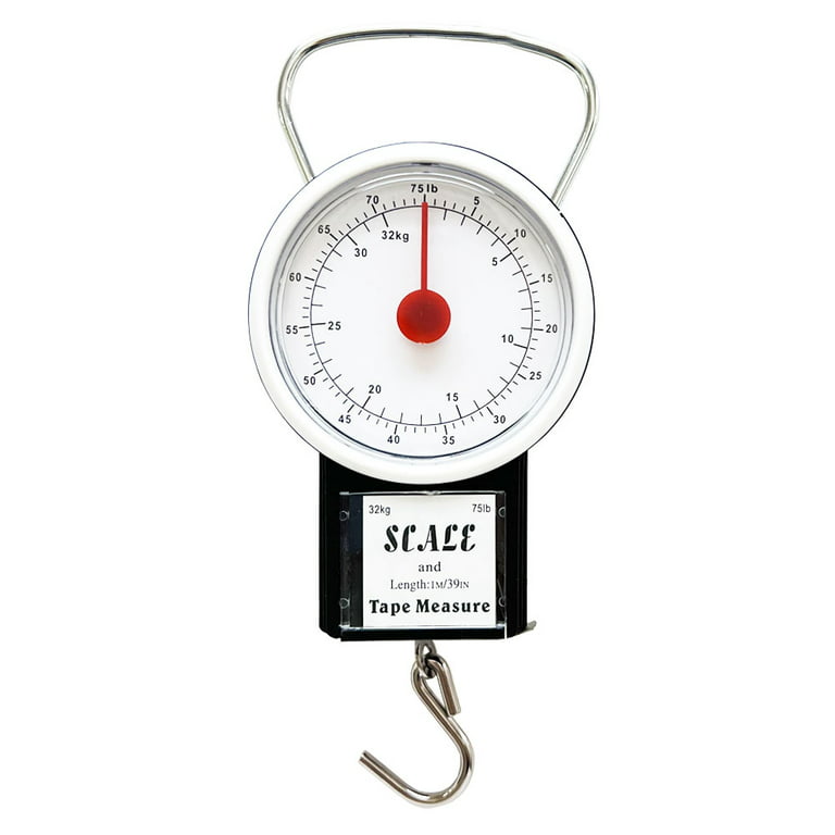 PLOV RNKLIGH Small Portable Baggage Travel Scale Tape Measure Luggage Hanging  Weight Bag TSA 