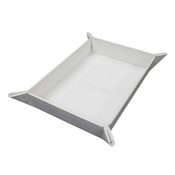 Vivid Magnetic Folding Dice Tray - White
