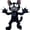 Black A, variant on Esterze 99 Nights Plush Toy, the Cat Plush from 99 in Forest Stuffed Animal Plushies for Game Fans