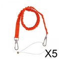 thumbnail image 1 of DYNWAVECA 5xClimbing Restraint Lanyard Fall Protection Equipment for Climbing, 1 of 10