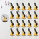thumbnail image 1 of Kit de nivelación de baldosas (20 piezas), herramientas de construcción para pisos y paredes, ajuste, espaciadores niveladores de baldosas portátiles amarillo, 1 of 8