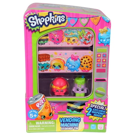 Shopkins Collectors Vending Machine Tin (Best Selling Vending Machine Items)