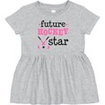 thumbnail image 3 of Inktastic Future Field Hockey Star Girls Baby Dress, 3 of 5