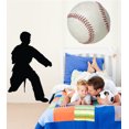 thumbnail image 2 of Wallhogs Martial Arts Kata Silhouette Cutout Wall Decal, 2 of 2