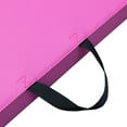 thumbnail image 4 of Coinus Sports 4-Panel Folding Gymnastics Exercise Mat with Handles, 4' x 10' x 2", Pink, 4 of 10