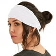 thumbnail image 5 of UJNDER Japanese Bandana for Women Comfortable and Lightweight Headbands for Men Versatile Fashion Accessory White, 5 of 7