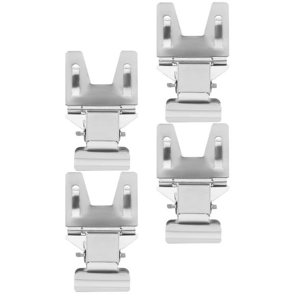 UPKOCH Name Card Holders For Tables 4Set Rectangular Price Cards Stand Simple Design Retail Store Use