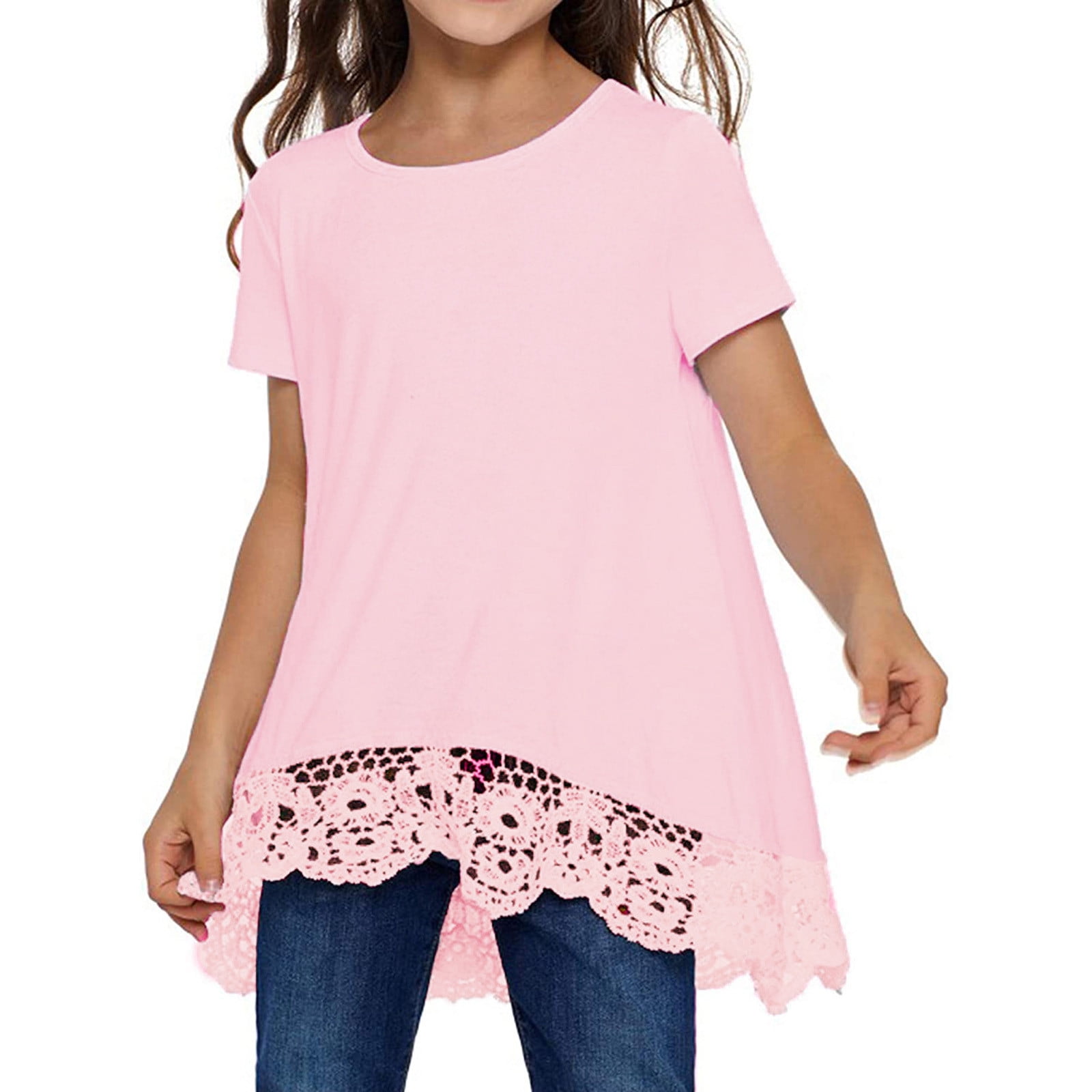 Girls white Stripe Sleeve Less Top main image 1