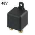 thumbnail image 1 of SPRING High Power 200A AMP Car Starter Automotive Relay 12V 72V DC Terminals Long Life Expectancy Normal Open Contact 48V, 1 of 9
