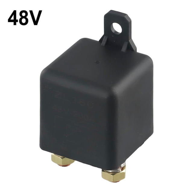 SPRING High Power 200A AMP Car Starter Automotive Relay 12V 72V DC Terminals Long Life Expectancy Normal Open Contact 48V
