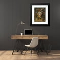 thumbnail image 4 of Gaspar Peeter Verbruggen the Younger 20x24 Black Modern Framed Museum Art Print Titled - Flowers in an Urn with Fruit on a Pedestal, 4 of 5