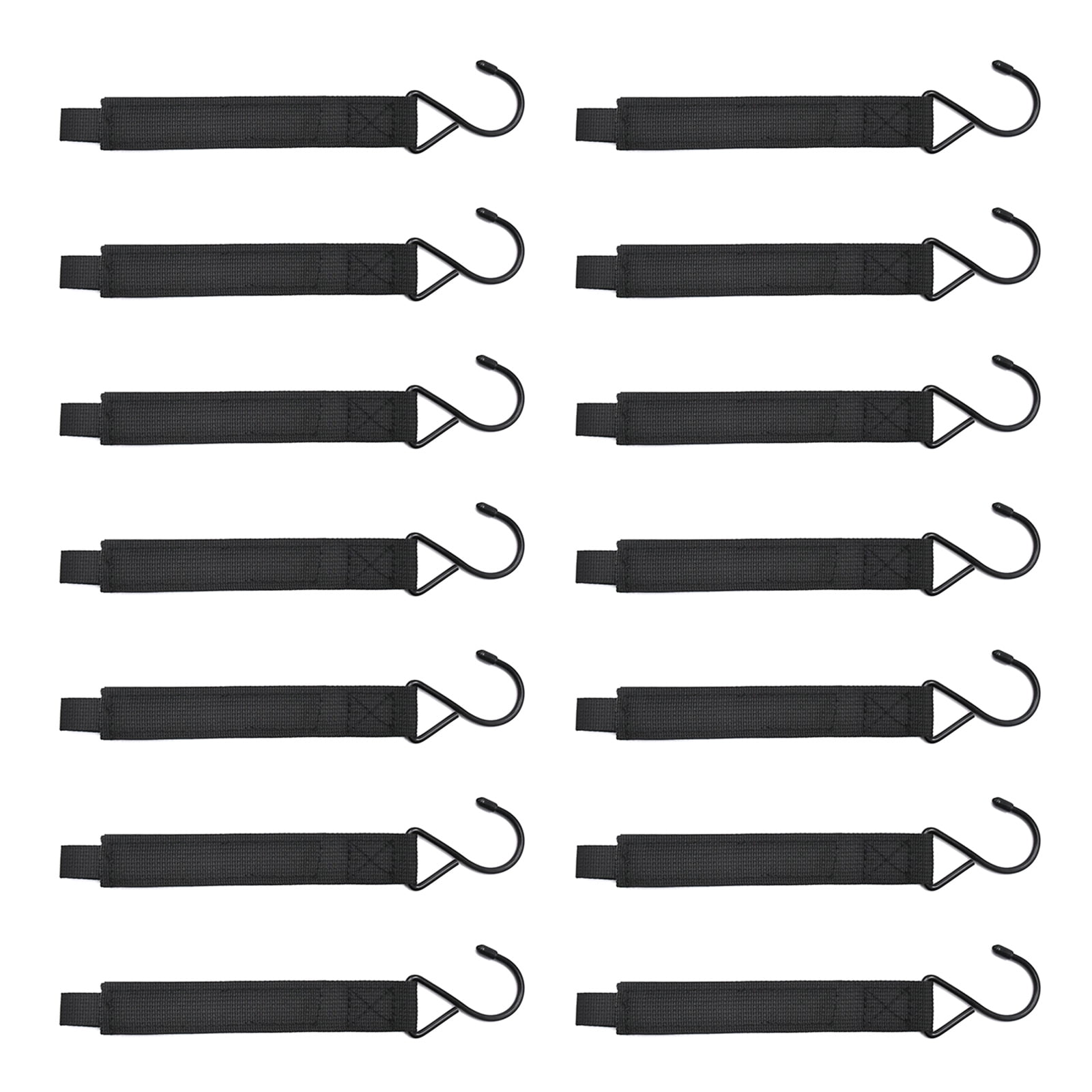 14Pcs Ice Fishing Shelter Hook Metal Clothing Rack Blind Hooks Clothesline Outdoor Ice Fishing Accessories Shelter Hooks
