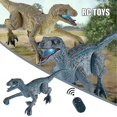 thumbnail image 3 of Remote Control Dinosaur Toys With Led Light And Movable Joint Battery Powered Birthday Xmas Gift For, 3 of 3
