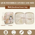 thumbnail image 7 of ZUXONGSY Cat Daisy Flower Print Bible Cover Case for Women Quilted Bible Holder Stylish ChuZU Bag with Handle Christian Gift for Book Lover, 7 of 7