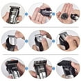 thumbnail image 4 of IM Beauty 3 In 1 Mens Beard Trimmer, Hair Clipper Mustache Trimmer Hair Cutting Groomer Kit For Men Precision Trimmer with USB Charging Base, 4 of 8