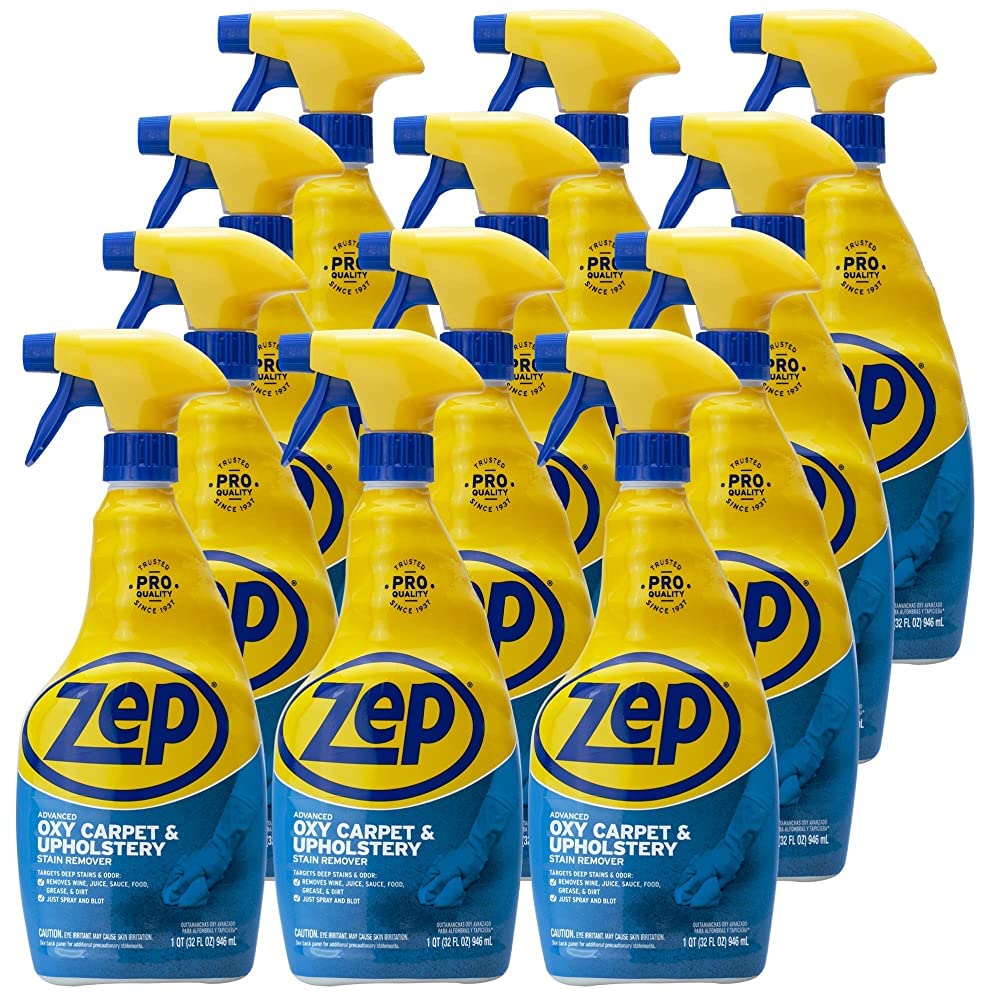 Zep Advanced Oxy Carpet Cleaner 32 Ounce ZUOXSR32 (Case of 12), Red