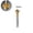 10.4mm, variant on 3 Flute Countersink Drill Bit 90 Degree Chamfering Cutters 6.3Mm-20.5Mm For Wood Metal Quick Change Drill Bit Trimmer Tool