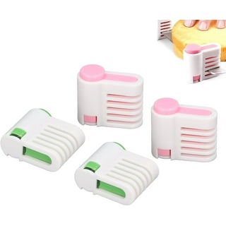 4pcs Bread Slicer Adjustable Portable Cake Cutting Fixator Guide