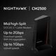 thumbnail image 2 of Módem por cable NETGEAR Nighthawk DOCSIS 3.1 CM2500 2 Gbps, 2 of 9