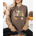 thumbnail image 6 of Ink Printed Image NOT a Fabric Patch - Garden Social Club Shirt for Women Espresso Shirt Adult Small, 6 of 7