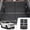 Black, variant on Zekzoop TPE All Weather Floor Mats & Cargo Liner, Fits Jeep Grand Cherokee L 21-26 6 Seats Without Center Console Not Fit Grand Cherokee, Waterproof Non-Slip Full Set Accessories