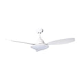 thumbnail image 4 of Ventilador de techo 48, 3 aspas, luz LED, control remoto, acabado blanco mate, 6 velocidades, 4 of 5