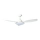 thumbnail image 4 of Ventilador de techo 48, 3 aspas, luz LED, control remoto, acabado blanco mate, 6 velocidades, 4 of 5