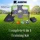 thumbnail image 3 of Porteria de Futbol Aventro Soccer Goal Set 3x4 con Red de Objetivo Balon Conos y Accesorios, 3 of 5