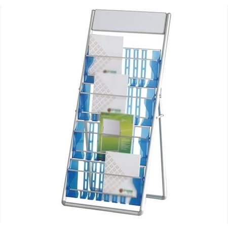 Magazine Racks Metal Magazine Rack, Floor-Standing Newspaper Rack ...