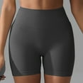 thumbnail image 2 of ZXLBBD Womens Seamless Scrunch Workout Gym Sports Active Shorts Casual Outdoor Versatile Daily Wear, 2 of 5