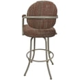 thumbnail image 2 of Swivel Metal Bar Stool 30" - M-70 - Red Fabric- Beige Frame, 2 of 3