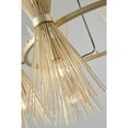 thumbnail image 2 of Design Living 12-Light Gold Iron Chandelier With Spiked Cone Shades, 2 of 6