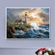 thumbnail image 2 of Cuadros Decorativos Faro redondo DIY taladro completo diamante pintura bordado Kits costura conjunto punto de cruz mosaico arte artesanía decoración del hogar regalo Ehuebsd  Nuevos Originales, 2 of 5