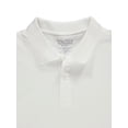 thumbnail image 2 of Nautica Men's Stretch Pique Polo Shirt Color: white Size: m, 2 of 3