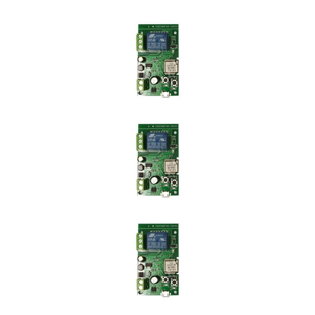 Seitruly ABS WiFi Relay Switch Module Remote Waterproof Board Power IP44 Antiflaming Circuit Control Replacement Self-locking Supply Type1 NO1