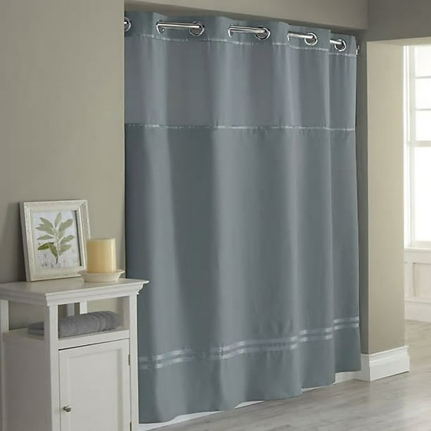 80 Inch Stall Fabric Shower Curtain, Bed Bath And Beyond Shower Curtains Fabric