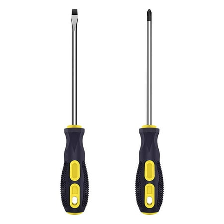 

Home Screwdrivers With Magnetism Slotted Phillips Screwdrivers Multi Screwdriver For Furniture Electrical Appliances Automobiles Maintenance-slotted+phillips-3x200mm