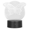 thumbnail image 4 of Luz Nocturna 3D, Luz Nocturna Diseño único Forma Viva 3D Carga USB 7 Colores Para Dormitorio Para Cabecera ANGGREK 3D Night Light, 4 of 8