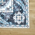 thumbnail image 7 of Moroccan 6x9 Rugs for Living Room, Large Washable Area Rug Ultra-Thin Soft Carpet, Oriental Bedroom Rug Distressed Non Shedding Throw Rug for Living Dining Room Office, 6x9ft, 03, 7 of 7
