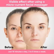 Face Massager Tool, Microcurrent Facial Device,Wrinkle Reducing - Contour Skin Tightenin Facial Massager,Blue