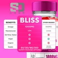 thumbnail image 5 of (3 Pack) Bliss Keto Gummies, Bliss Keto ACV Gummies Advanced 1000MG Formula, Bliss Apple Cider Vinegar Folate Vitamin B6 B12 Beet Root Pomegranate Vegan Non GMO Keto Supplement (180 Gummies), 5 of 8