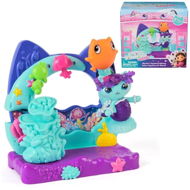 Gabby's Dollhouse: The Movie , Balcón Acuario de Mercat, con Figura y Accesorios
