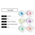 thumbnail image 3 of Dpityserensio Squishy Daifuku Fluid Pinch Decompression Toys Rice Cake Pinch Slow Toys 6cm, 3 of 6