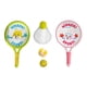 thumbnail image 1 of Juego de 2 raquetas de bádminton para niños, volantes de bádminton con volantes para padres Contiene 3 bolas, 1 of 9